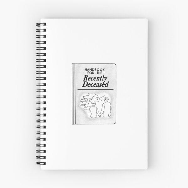 Item preview, Handbook for the Recently Deceased  designed and sold by aeipathy-tattoo.