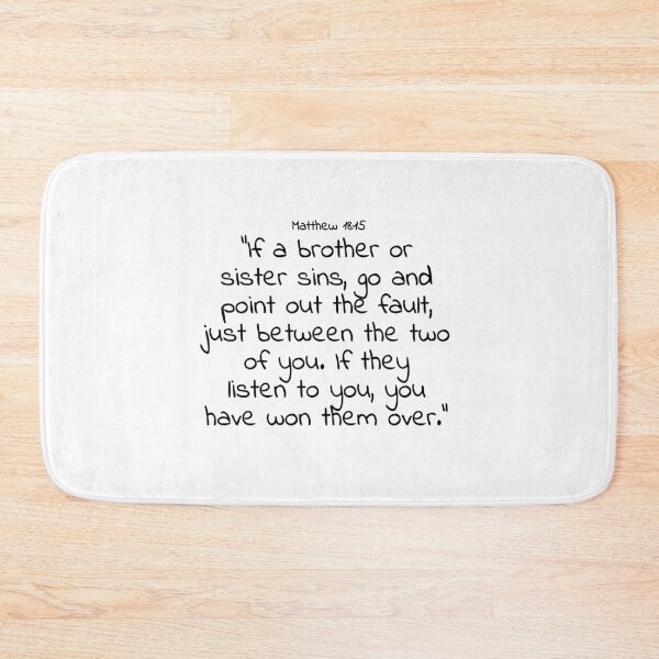 Item preview, Bible verse: Matthew 18:15 designed and sold by john-3-16.