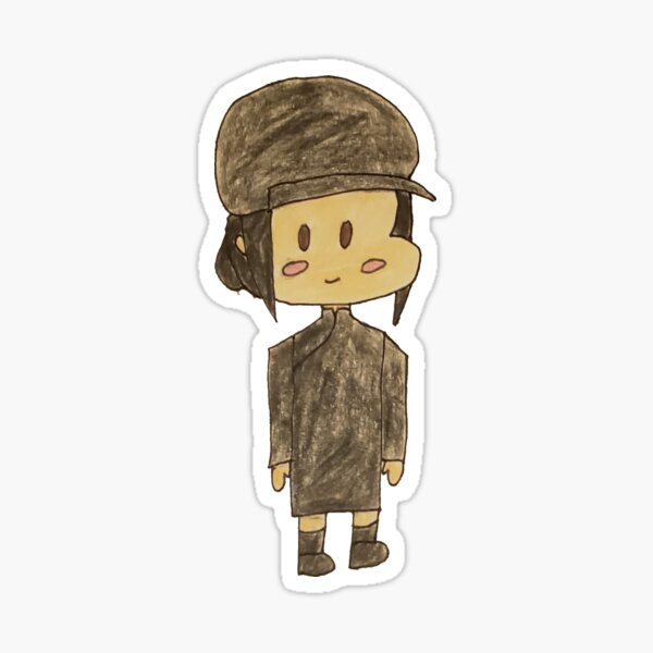 Aperçu de l'œuvre Erika Karisawa Chibi Sticker créée et vendue par harleyjinx.