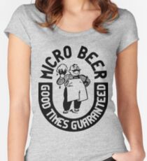 #beer Women's Fitted Scoop T-Shirt