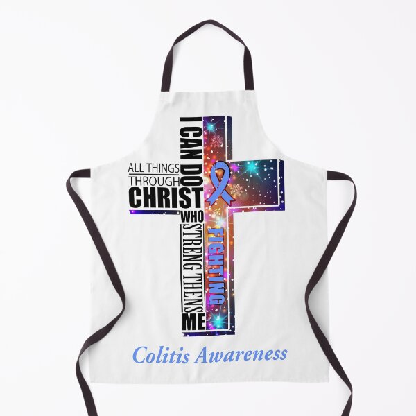 Item preview, I Can Do All Things Through Christ Colitis Awareness designed and sold by Brad-FI.