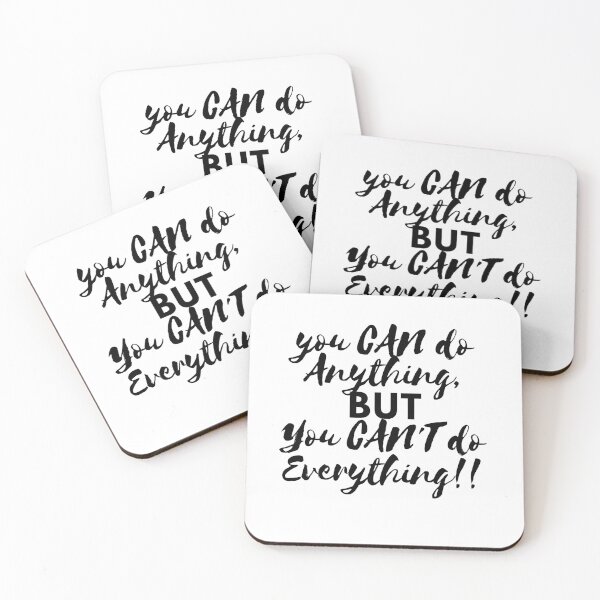Item preview, You can do anything but you can't do everything. designed and sold by C-Evolve.