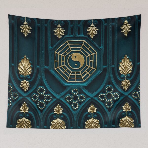Item preview, Golden Yin and Yang Design - Gifts designed and sold by FreedomUniverse.