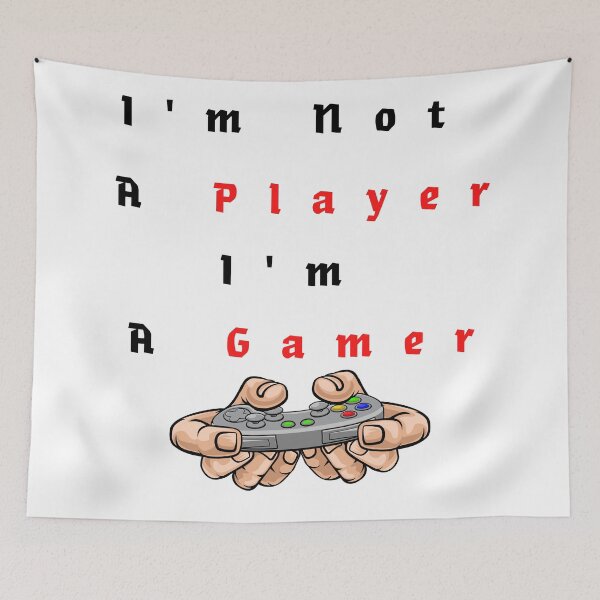 Item preview, I'm Not A Player I'm A Gamer designed and sold by SenGift.