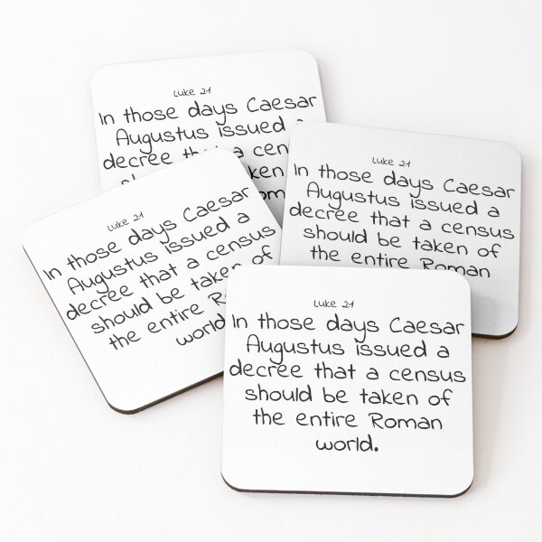 Item preview, Bible verse: Luke 2:1 designed and sold by john-3-16.