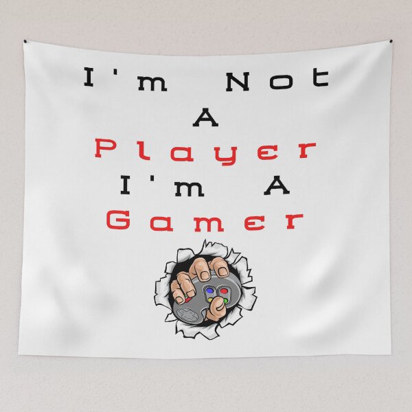 Item preview, I'm Not A Player I'm A Gamer designed and sold by SenGift.