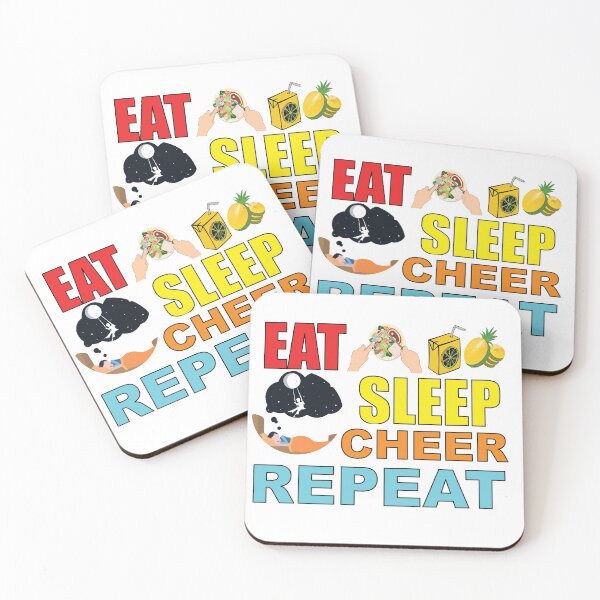 Artikelvorschau, Eat Sleep Cheer Repeat entworfen und verkauft von BlessingDirect.