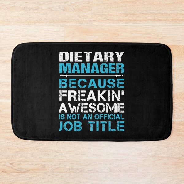 Item preview, Dietary Manager T Shirt - Freaking Awesome Gift Item Tee designed and sold by artwigse.