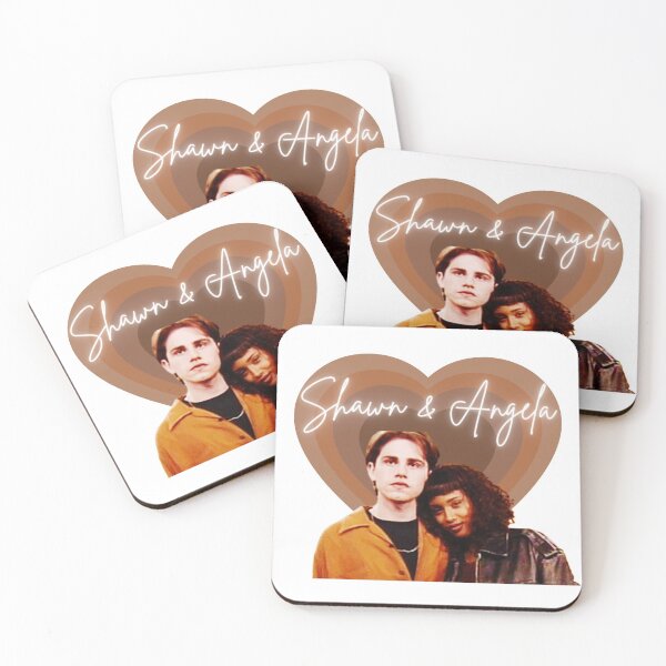 Item preview, Shawn and Angela (Boy Meets World) designed and sold by MikDidIt.
