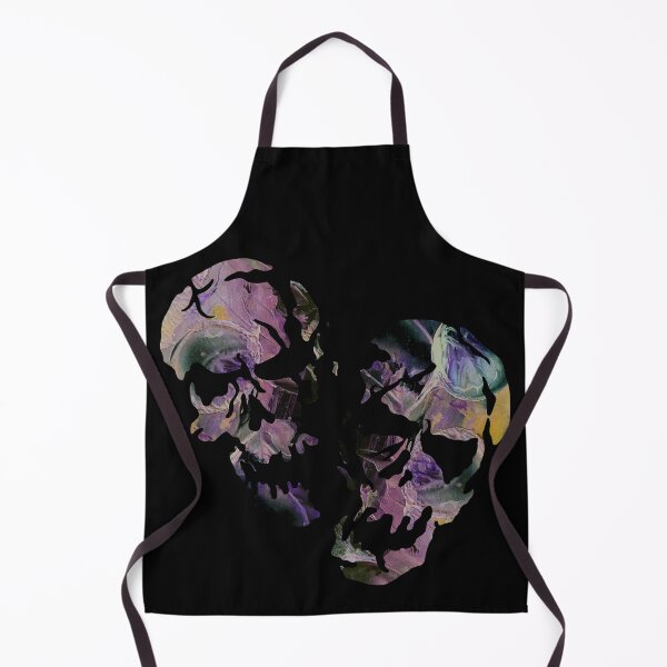 Item preview, Galaxy bubbles of purple energy abstract skulls designed and sold by TitaCris.
