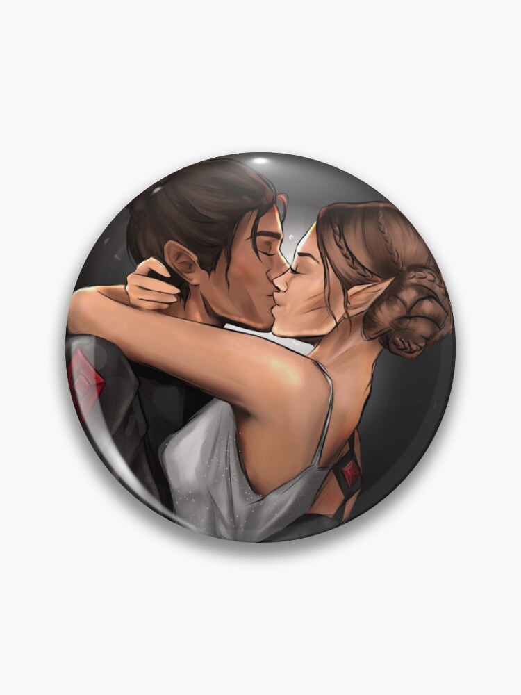 Cassian & Nesta Nessian ACOTAR outlet Fantasy enamel pin