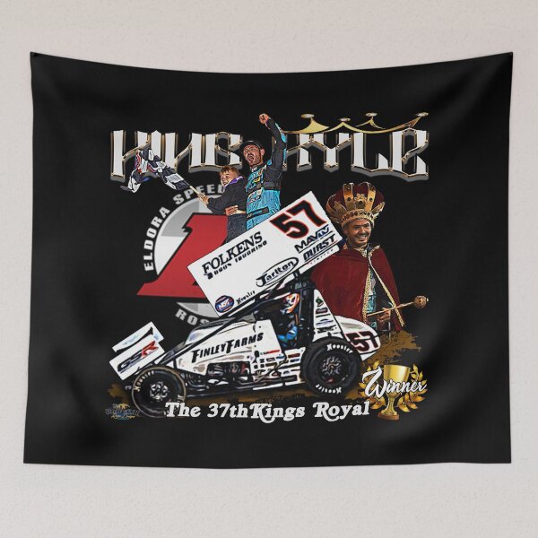 Item preview, KING KYLE, The 37th Kings Royal Winner Kyle Larson designed and sold by Elliot Klugh.