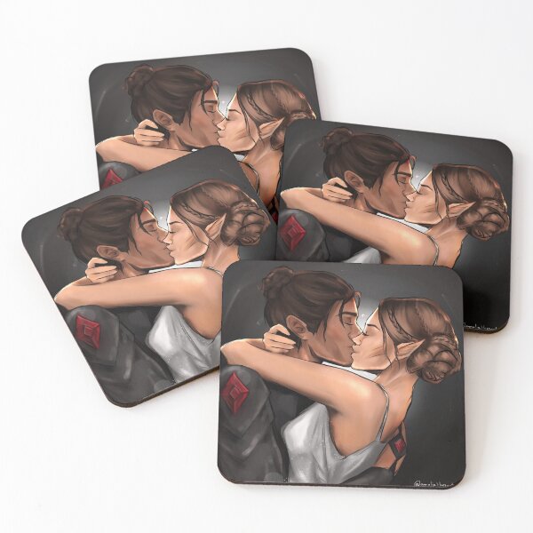 Item preview, Nessian (Nesta and Cassian) from ACOTAR designed and sold by amalielikesart.