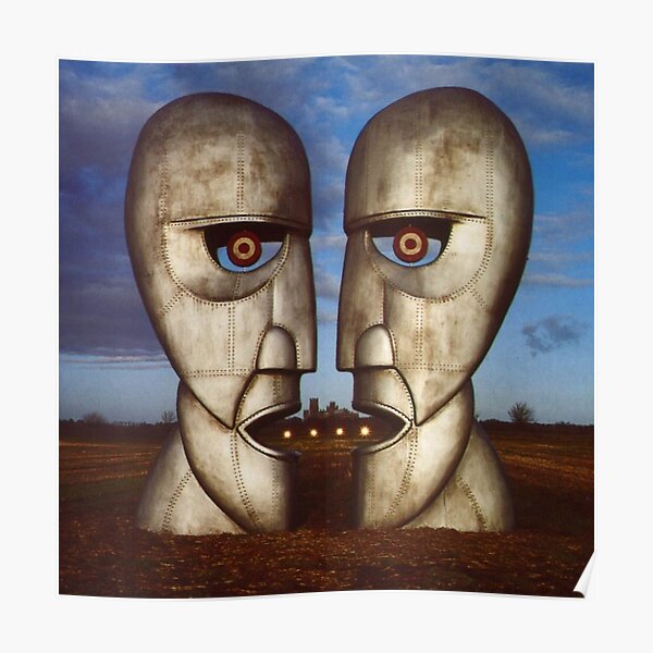 Pink Floyd - Couverture de l'album The Division Bell Poster