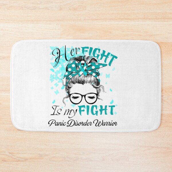 Item preview, Her Fight Is My Fight Panic Disorder Warrior designed and sold by rechardtee.