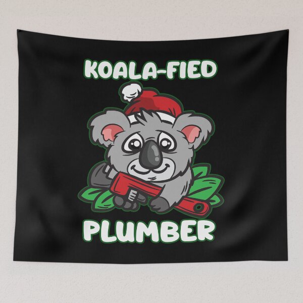Item preview, Koala-fied Plumber Funny Koala Humor For Carpenter designed and sold by Moonpie90.