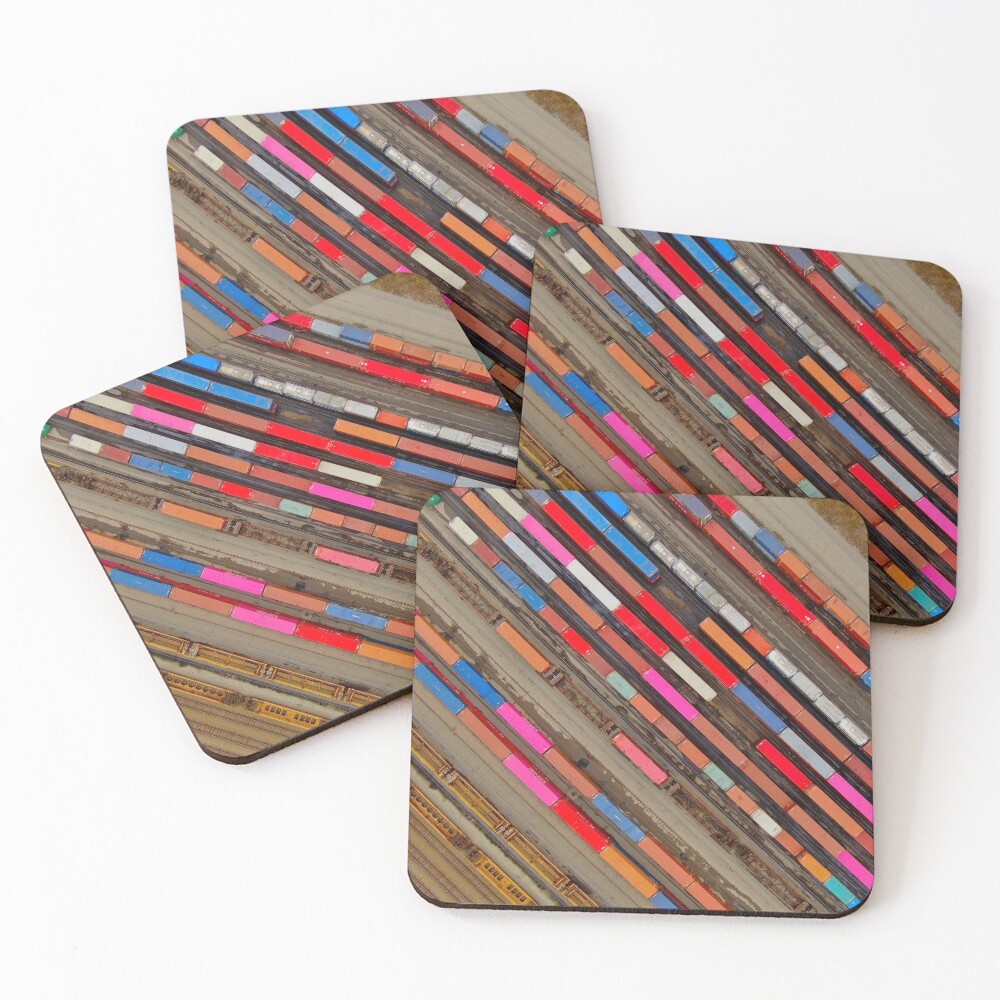 Item preview, Coasters (Set of 4) designed and sold by BirdsEyeViewing.