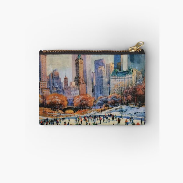 Item preview, Winter in Central Park, Watercolor New York, Manhattan  designed and sold by Tamarage.