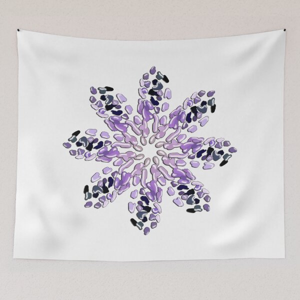 Item preview, FLORAL  AMETHYST designed and sold by CLOTHMASTER.