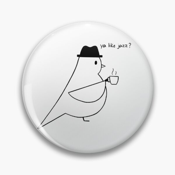Item preview, “ya like jazz?” Fedora Bird designed and sold by Karis-chan.