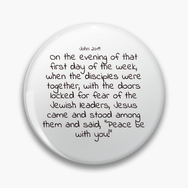 Item preview, Bible verse: John 20:19 designed and sold by john-3-16.