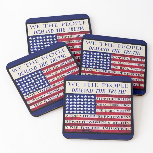 Item preview, DEMAND THE TRUTH - STOP the BIG LIE! - End VOTER SUPPRESSION! designed and sold by Esprit-Mystique.