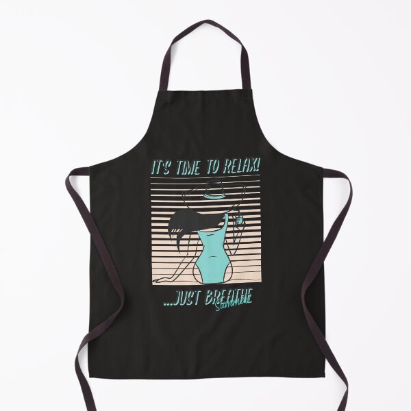 Item preview, IT'S TIME TO RELAX JUST BREATHE T-SHIRT designed and sold by Granddesigned.