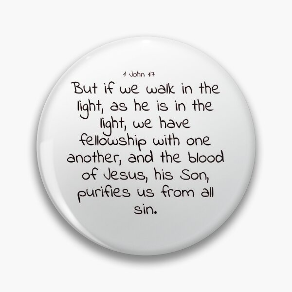 Item preview, Bible verse: 1 John 1:7 designed and sold by john-3-16.