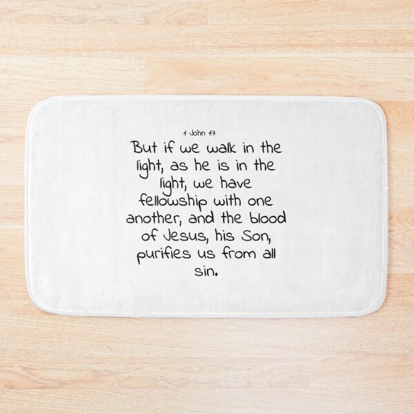 Item preview, Bible verse: 1 John 1:7 designed and sold by john-3-16.