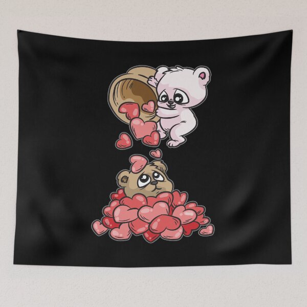 Item preview, Shower of Love Loverboy and Lovergirl Cute Bear designed and sold by Moonpie90.