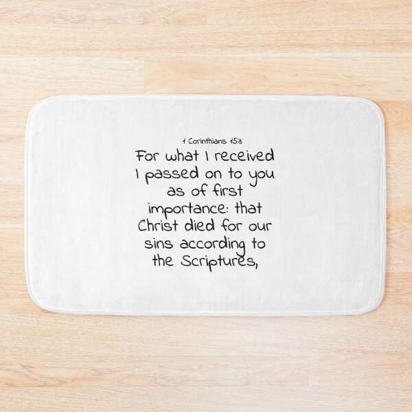 Item preview, Bible verse: 1 Corinthians 15:3 designed and sold by john-3-16.