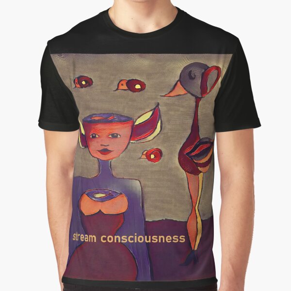 Stream Consciousness Graphic T-Shirt