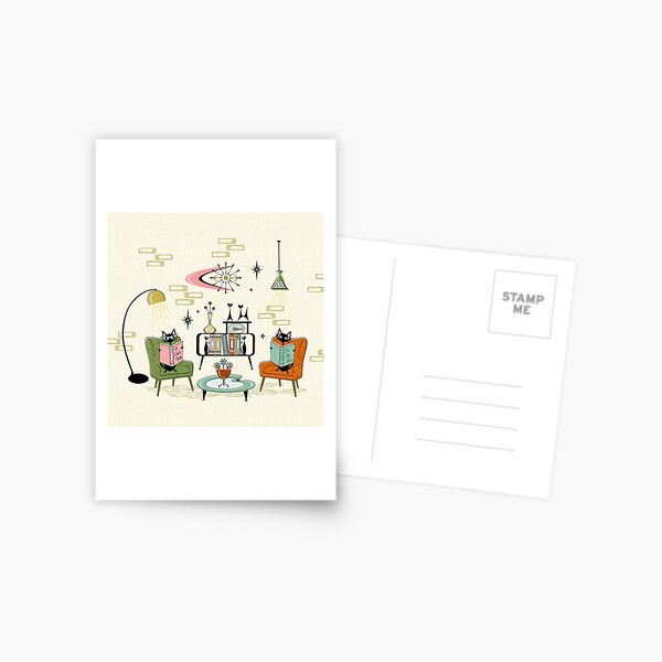 Vista previa del artículo con la obra «Cozy Cats 'Den © studioxtine», diseñado y vendido por studioxtine.