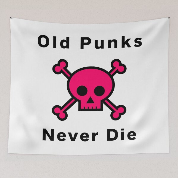Item preview, Old Punks Never Die designed and sold by SenGift.