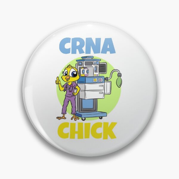 Item preview, CRNA Chick Female Nurse Anesthetist Gift Idea designed and sold by Moonpie90.
