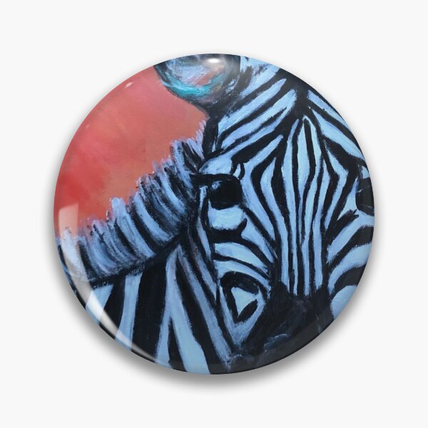 Item preview, Bright colorful zebra  designed and sold by Jennifer Hill.