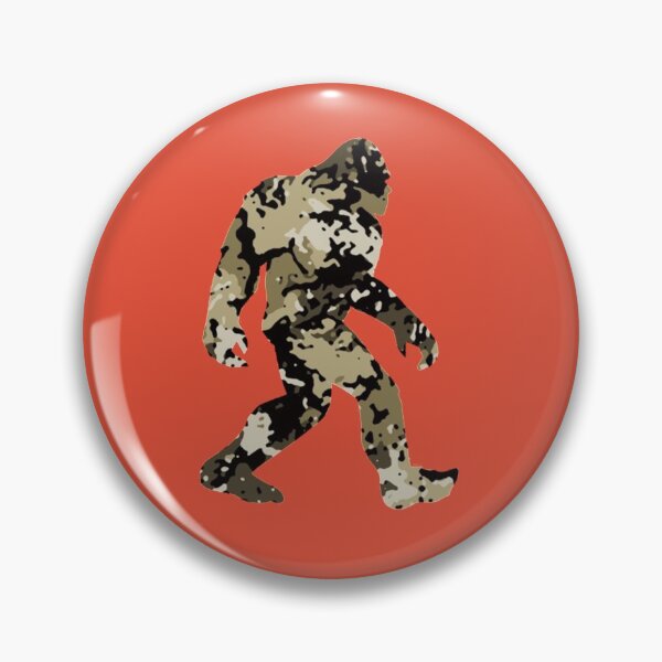 Item preview, Vintage Bigfoot Hunting Retro Grassman Camo designed and sold by GreenTurtleTeez.