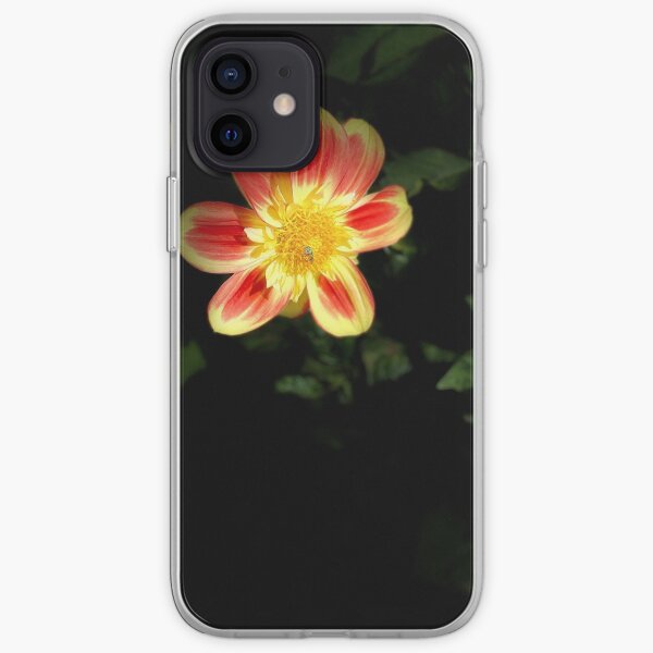 Dahlia with Bee iPhone Soft Case