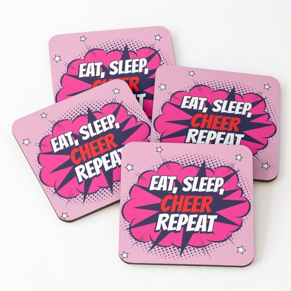 Item preview, Eat Sleep Cheer Repeat designed and sold by Daluyong.