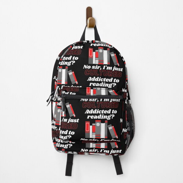 Item preview, Addicted to Reading ? No Sir, I'm just Cultured designed and sold by jaekindacray.