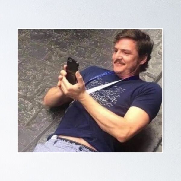 Item preview, pedro pascal meme designed and sold by therookiestore.