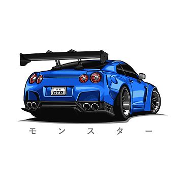 GTR R35 Body Kit (Blue) | Backpack