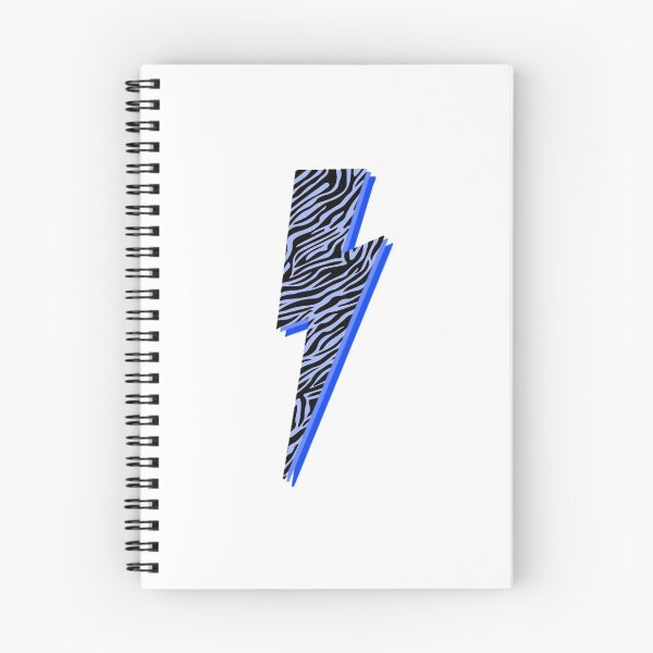 Item preview, Blue Zebra Lightning Bolt  designed and sold by mtayzart.