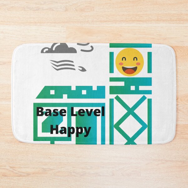 Item preview, Base level Happy designed and sold by Highhocreations.