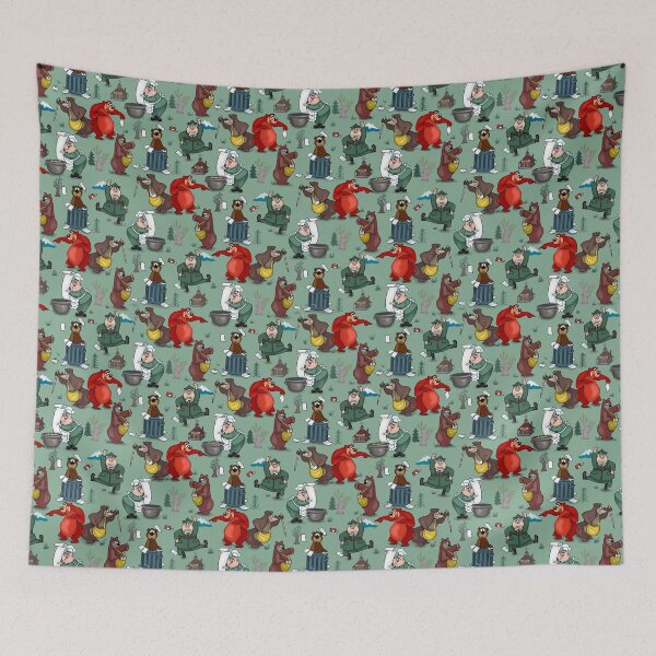 Item preview, Forest bears and rangers designed and sold by Sharilea.