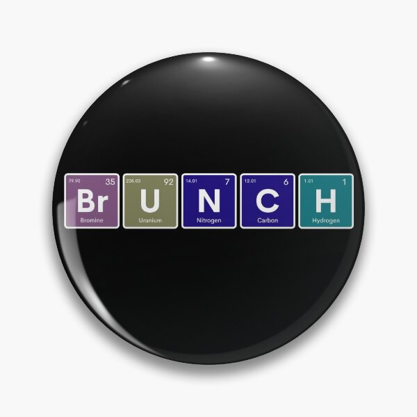 Item preview, Brunch Elements | Foodie Scientist designed and sold by StickerPolitics.