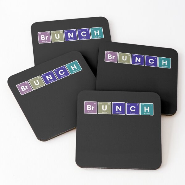 Item preview, Brunch Elements | Foodie Scientist designed and sold by StickerPolitics.