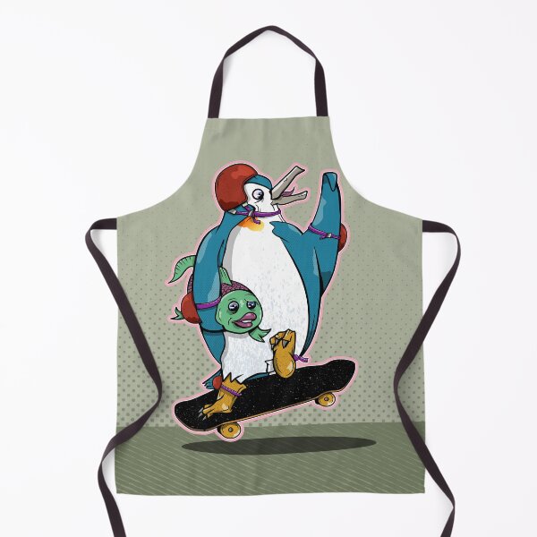 Item preview, Penguin Skateboarding designed and sold by piedaydesigns.