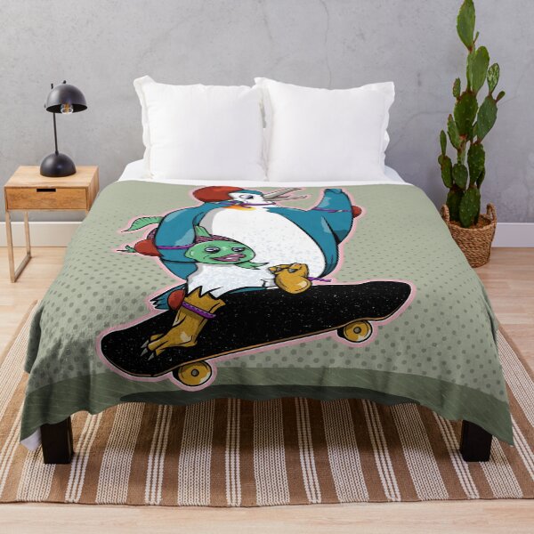 Item preview, Penguin Skateboarding designed and sold by piedaydesigns.