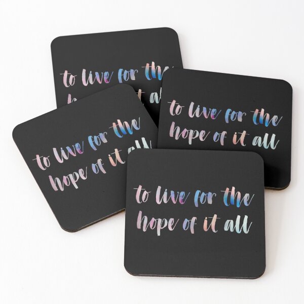 Item preview, hope of it all august lyric designed and sold by aurorassadprose.